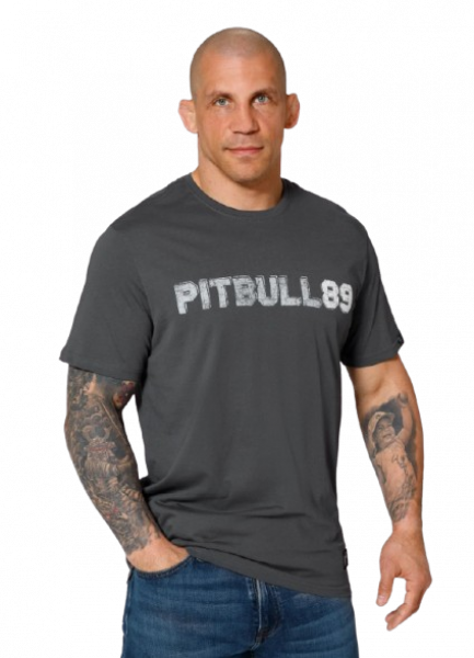 Pit Bull T-Shirt Dog 89 Graphit